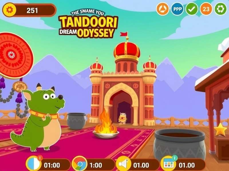 Tandoori Dream Odyssey Game Screenshot